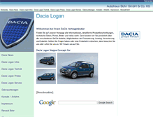 Tablet Screenshot of dacia-logan.net